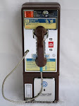 Single Slot Payphones - Michigan Bell Brown 1D loc UB82