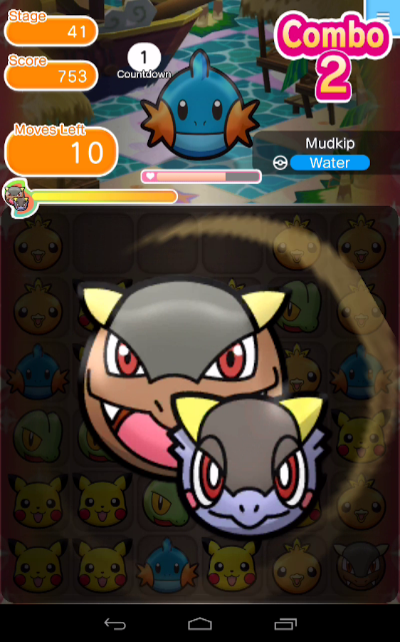    Pokémon Shuffle Mobile- screenshot  