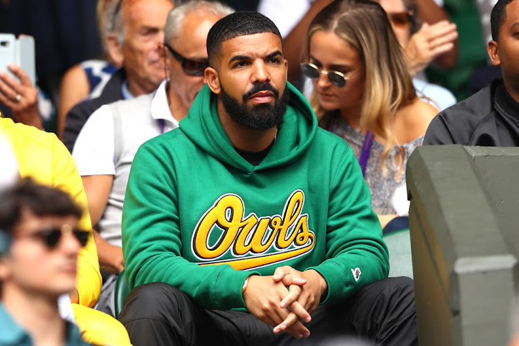 Rapper Drake's lush beard is rumoured to be fake.