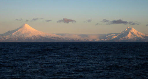 Alaska's Aleutian archipelago is a geologically active chain of volcanic islands that is part of the Pacific Ring of Fire. File Photo.