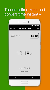 World Clock-International Clock&Time Clock app Screenshot