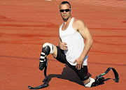 Sprinter Oscar Pistorius is confident the South African athletics team at this year's London Olympic Games will improve on the solitary medal achieved in Beijing four years ago. Pistorius is trying to become the first amputee to take part in an Olympics Picture: SYDNEY SESHIBEDI