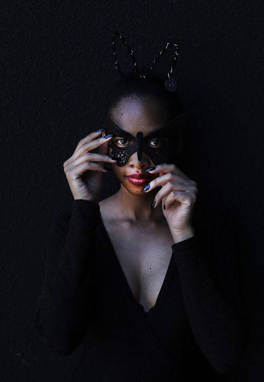 Natalie Jackson as Catwoman at Comic Con Africa 2018.
