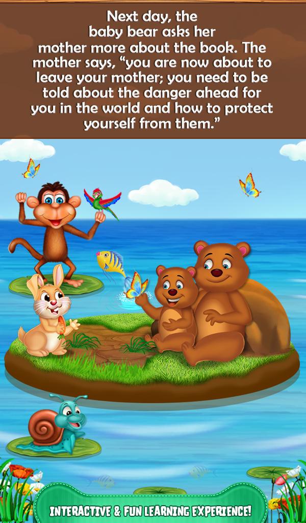 Android application Baby Bear Bday Bedtime Story screenshort
