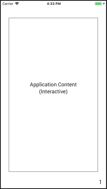 Die AdMob-Benutzeroberfläche mit einer empfohlenen Interstitial-Anzeige