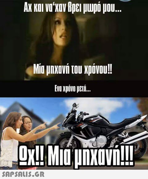 Μία μηχανή του χρόνου!! Eva xpovo μετ