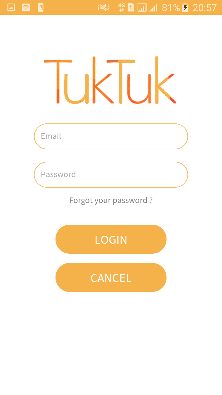 Android application TukTuk Sri Lanka screenshort