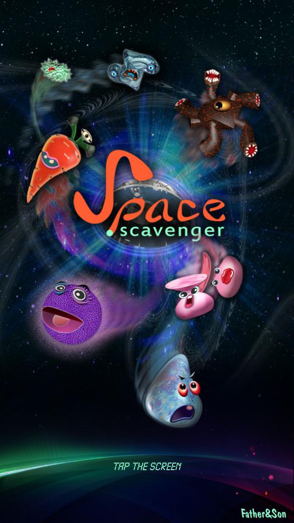 Android application Space Scavenger screenshort