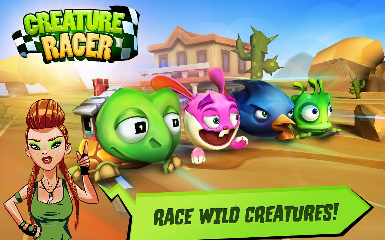 Android application Creature Racer screenshort