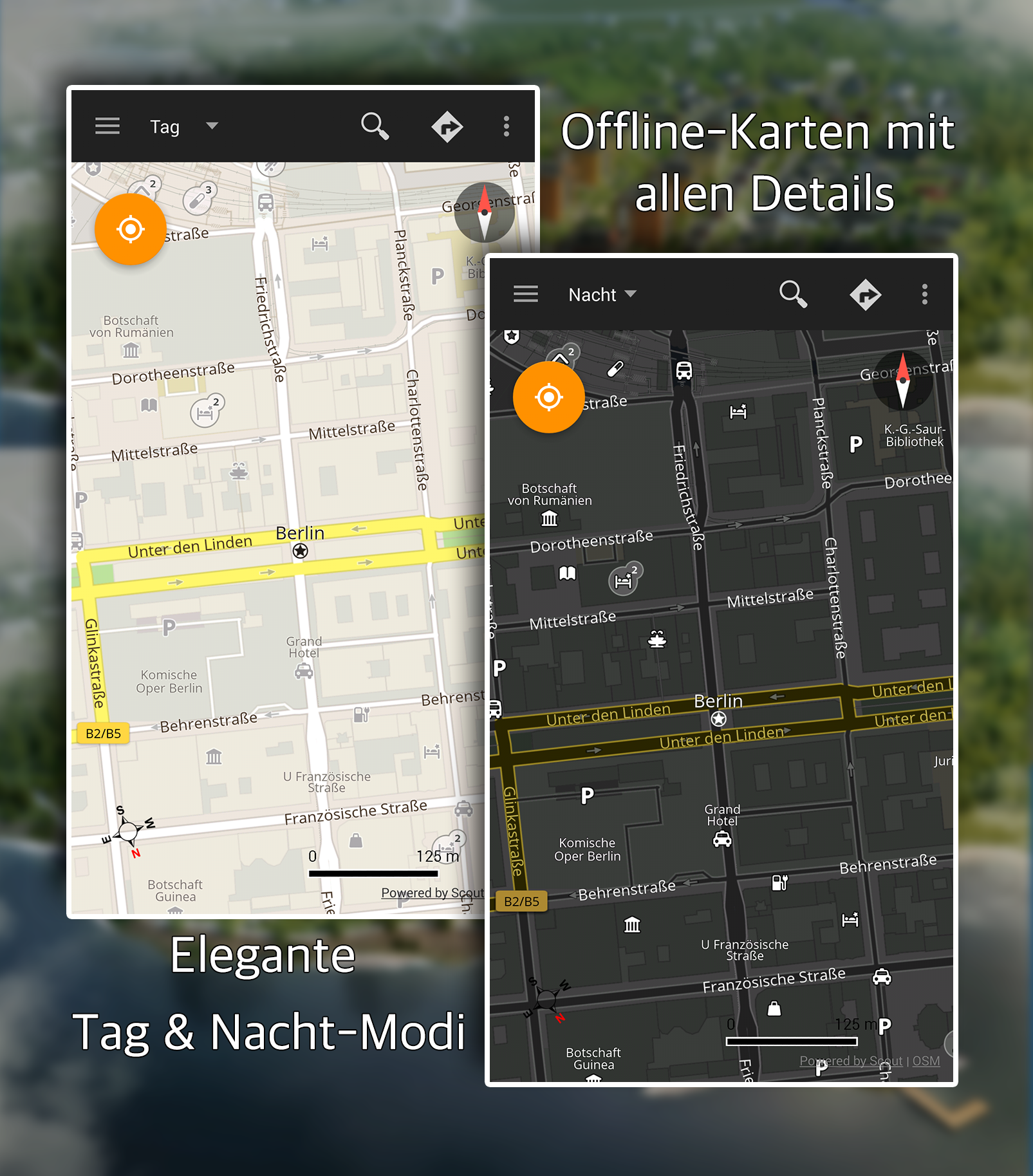 Android application GPS Driving Route screenshort
