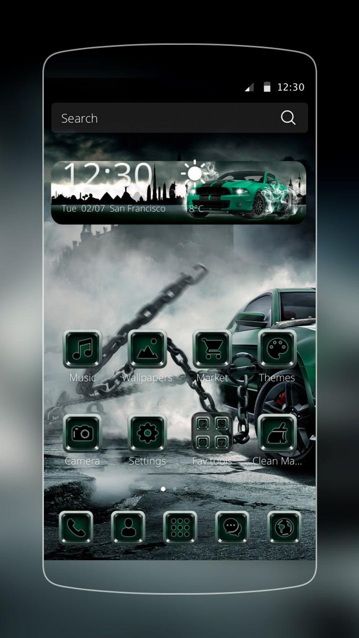 Android application Speedy Car Theme screenshort
