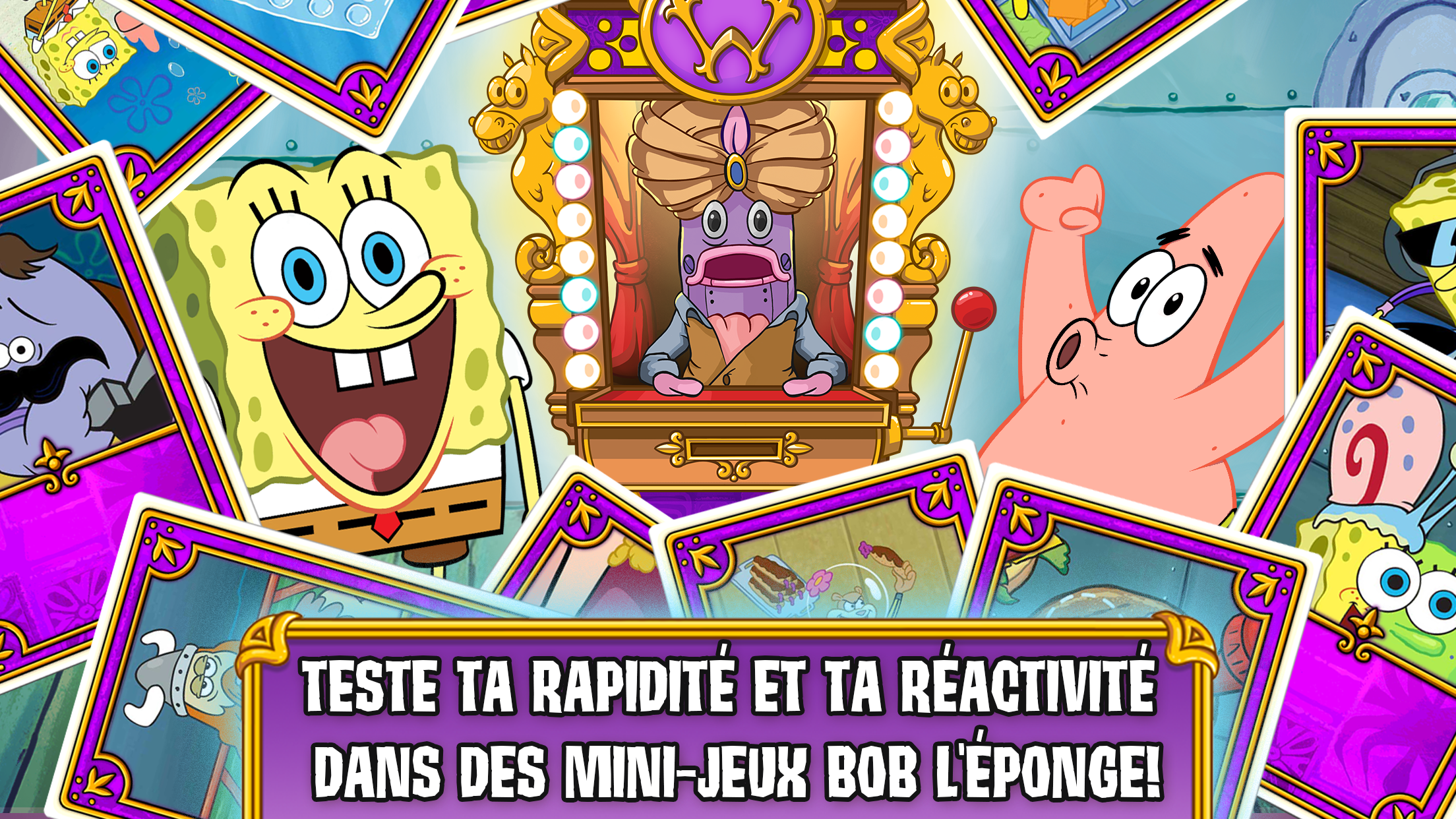 Android application SpongeBob's Game Frenzy screenshort