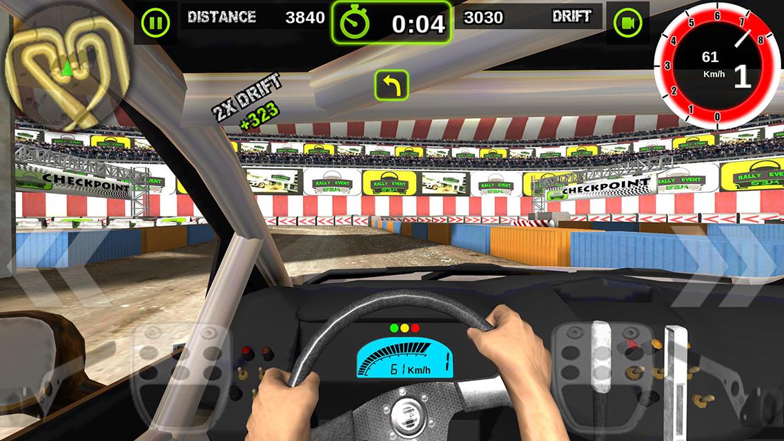Android application Rally Racer Dirt screenshort