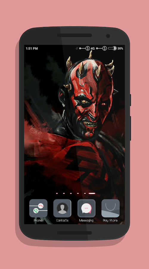 Darth Maul Art Wallpaper — приложение на Android