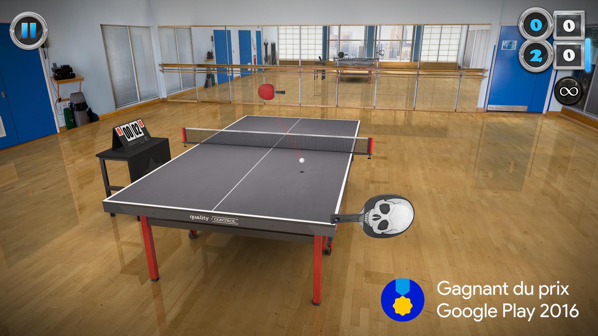 Android application Table Tennis Touch screenshort