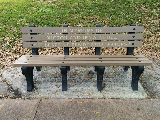 Wehle Memorial Bench 