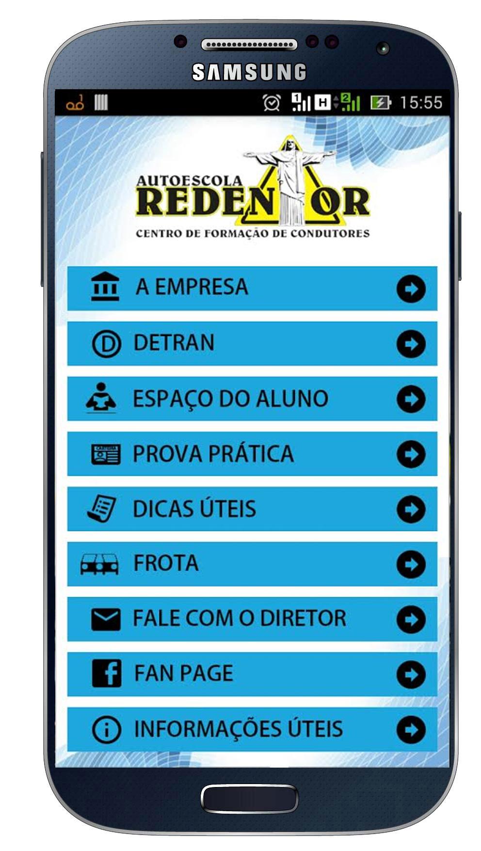 Android application Autoescola Redentor screenshort