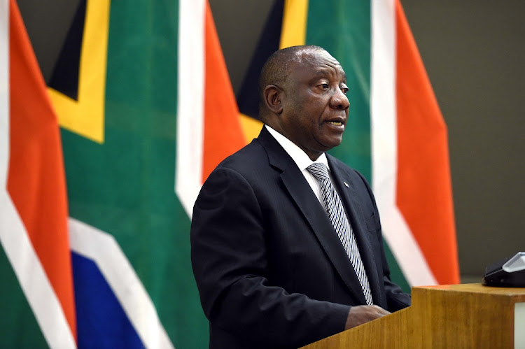 President Cyril Ramaphosa says the Covid-19 pandemic slowed the flow of capital from outside investors into the country’s economy. File photo.