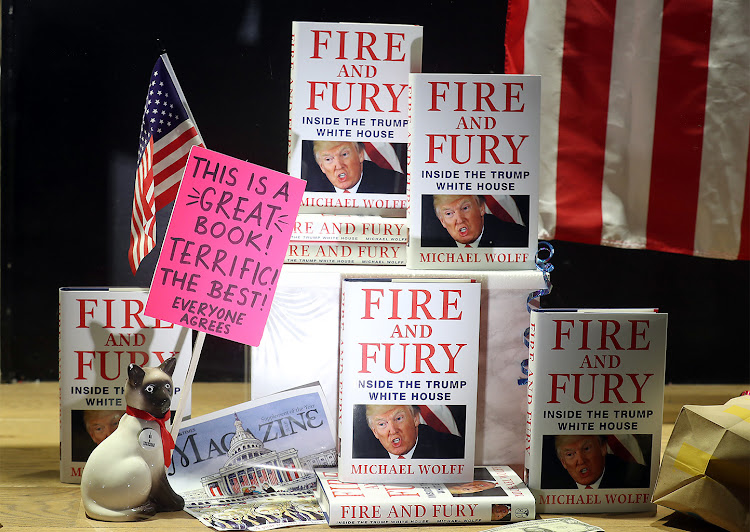 'Fire and Fury: Inside the White House' by Michael Wolff.