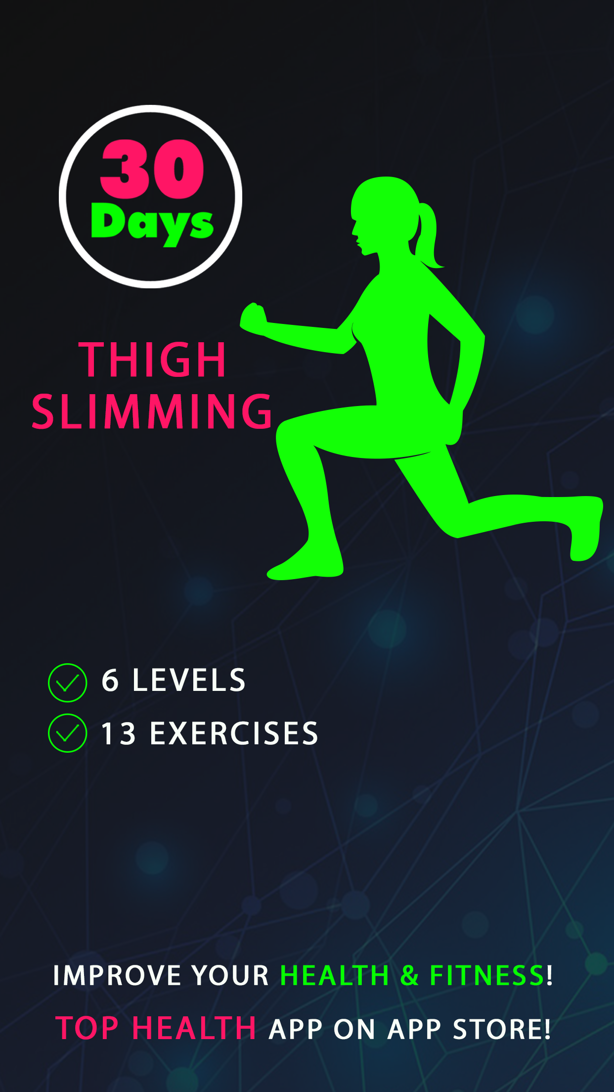 Android application 30 Day Thigh Slim Challenges screenshort