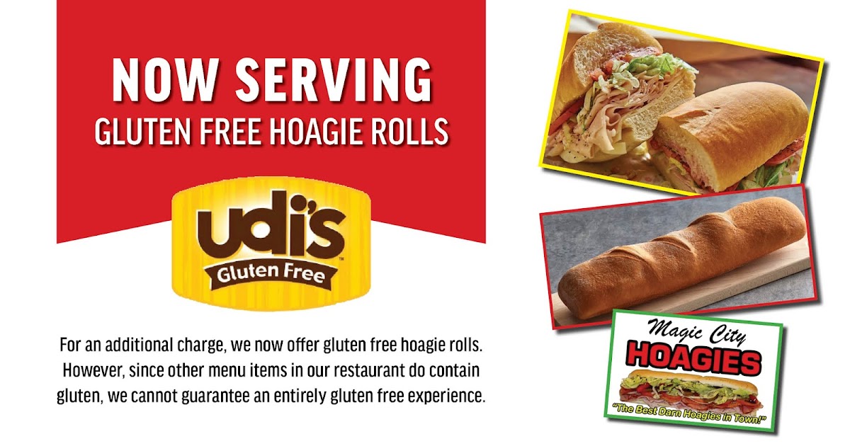 Magic City Hoagies gluten-free menu