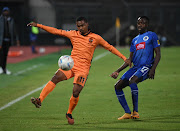 Oswin Apppollis of Polokwane City against SuperSport United on Wednesday at Lucas Masterpieces Moripe Stadium in Pretoria, South Africa.