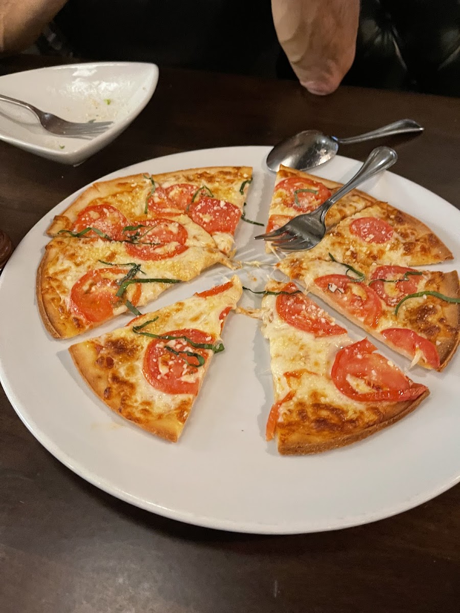 Gluten-Free Pizza at Divieto Ristorante