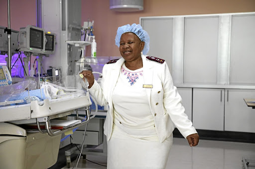 Noma-Afrika Selekane heads the high-care neonatal unit at Charlotte Maxeke Hospital