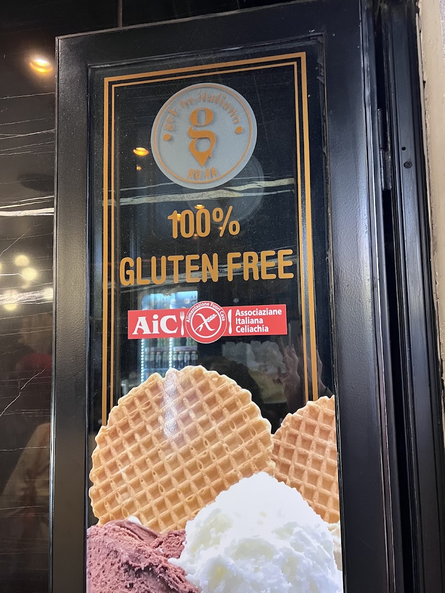 Gluten-Free at Gelato g Italiano