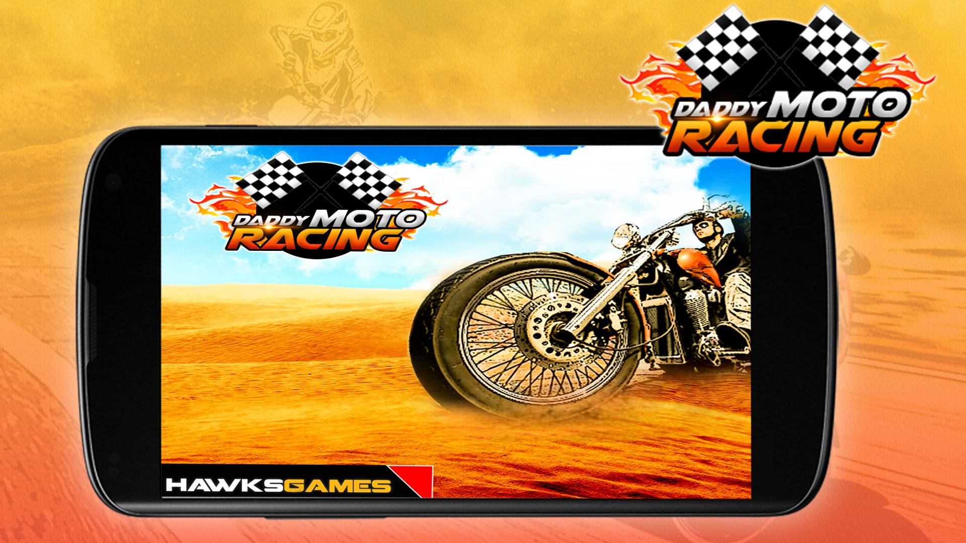 Android application Daddy Moto Racing screenshort