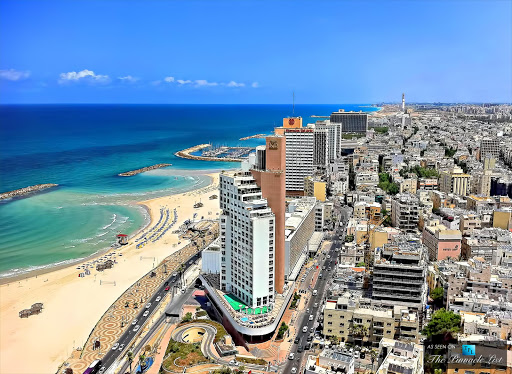 Tel Aviv, the nerve centre of Israel.