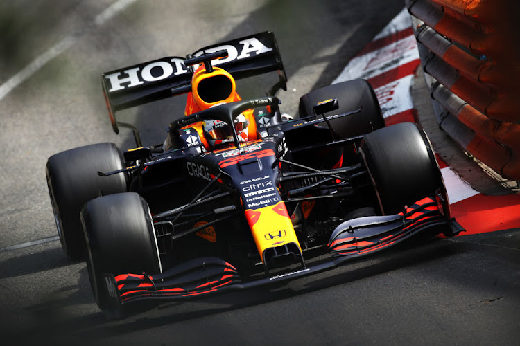 Max Verstappen during the F1 Grand Prix of Monaco at Circuit de Monaco on May 23, 2021 in Monte-Carlo, Monaco.