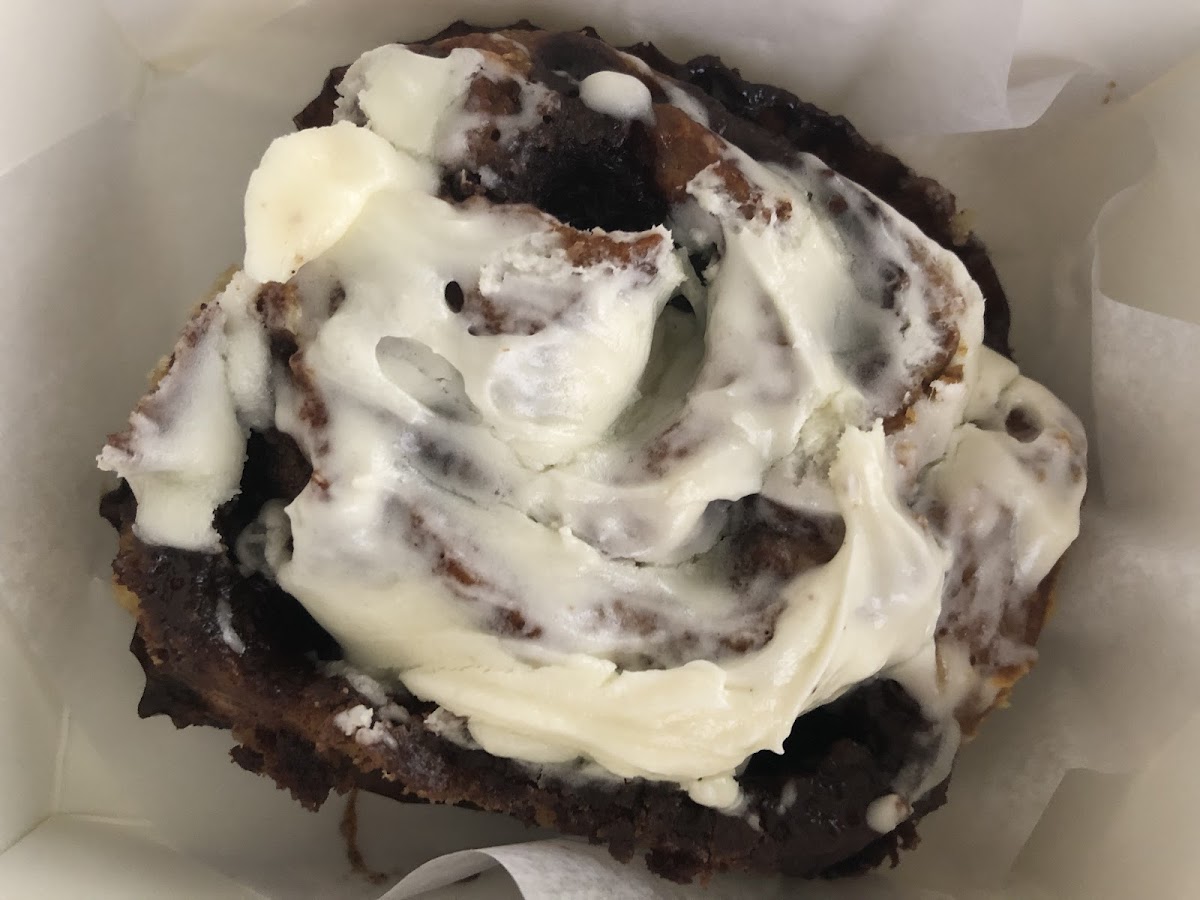 One of the best cinnamon rolls I’ve ever had. And I’m a cinnamon roll fanatic.
