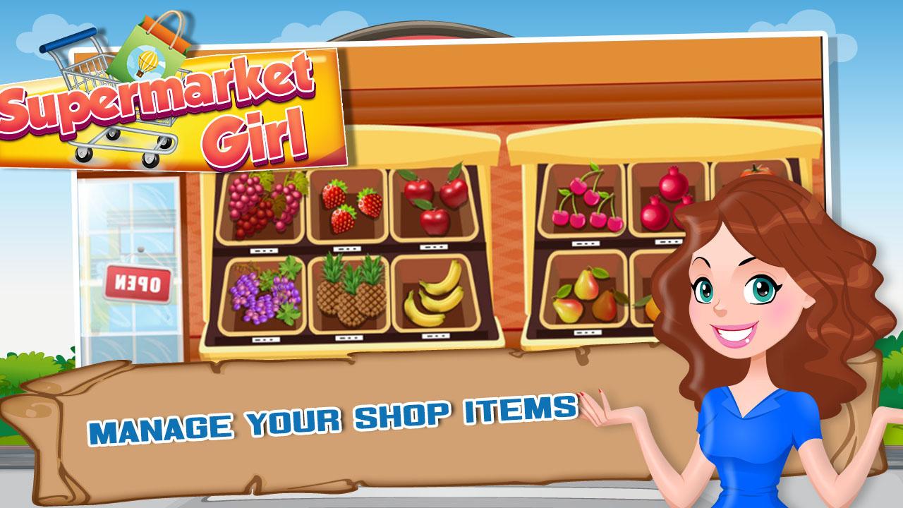 Android application Supermarket Girl Free screenshort