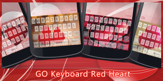 How to install GO Keyboard Red Heart 1.3 unlimited apk for laptop