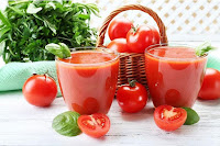 Carrot Tomato Spinach Juice