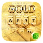 Gold Pro GO Keyboard Theme Apk