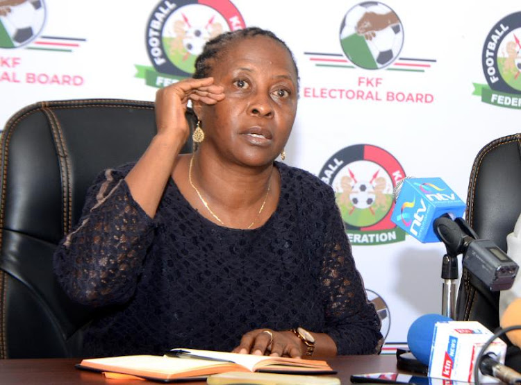 FKF Electoral Board chairperson Kentice Tikolo