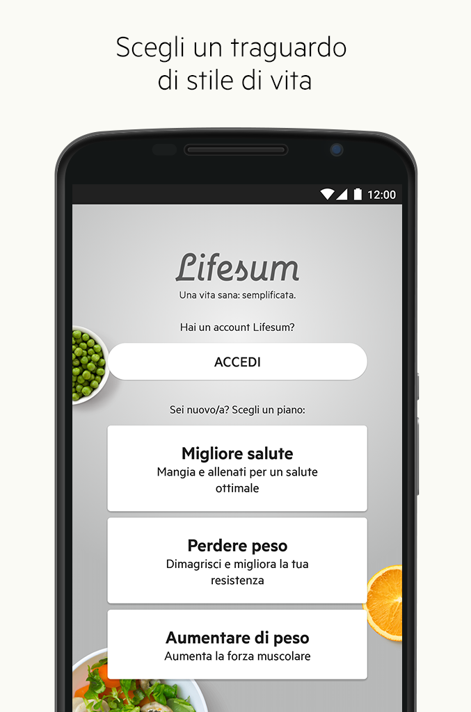 Android application Lifesum: Healthy Eating & Diet screenshort