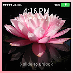Lock screen Wallpaper: Lotus Apk