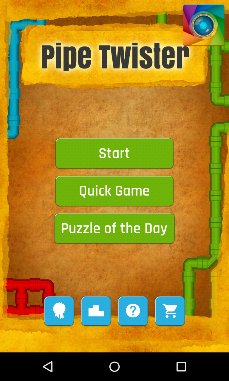 Android application Pipe Twister: Pipe Game screenshort