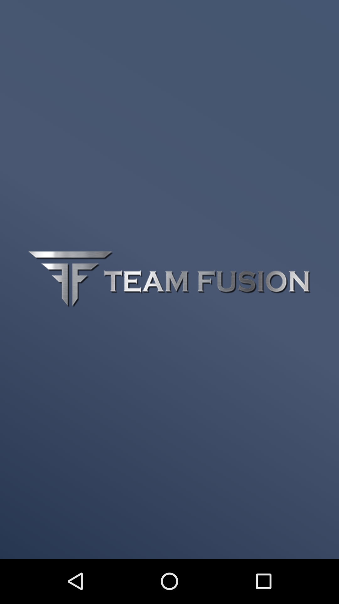 Android application Team Fusion App screenshort