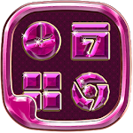Solo Launcher Pink Ruby Apk