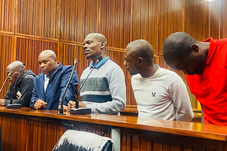 Shumani Nemadodzi, Avhatakali Isaac Mudau, Wiseman Baloyi, Tshianeo Munyai and Pfunzo Lidzebe have been found guilty of murdering Limpopo mayor Moses Maluleke.