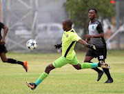 Ludwe  Mpakumpaku is looking forward to   TS Galaxy's Mpumalanga derby against TS Sporting. /Gallo Images/Carl Fourie