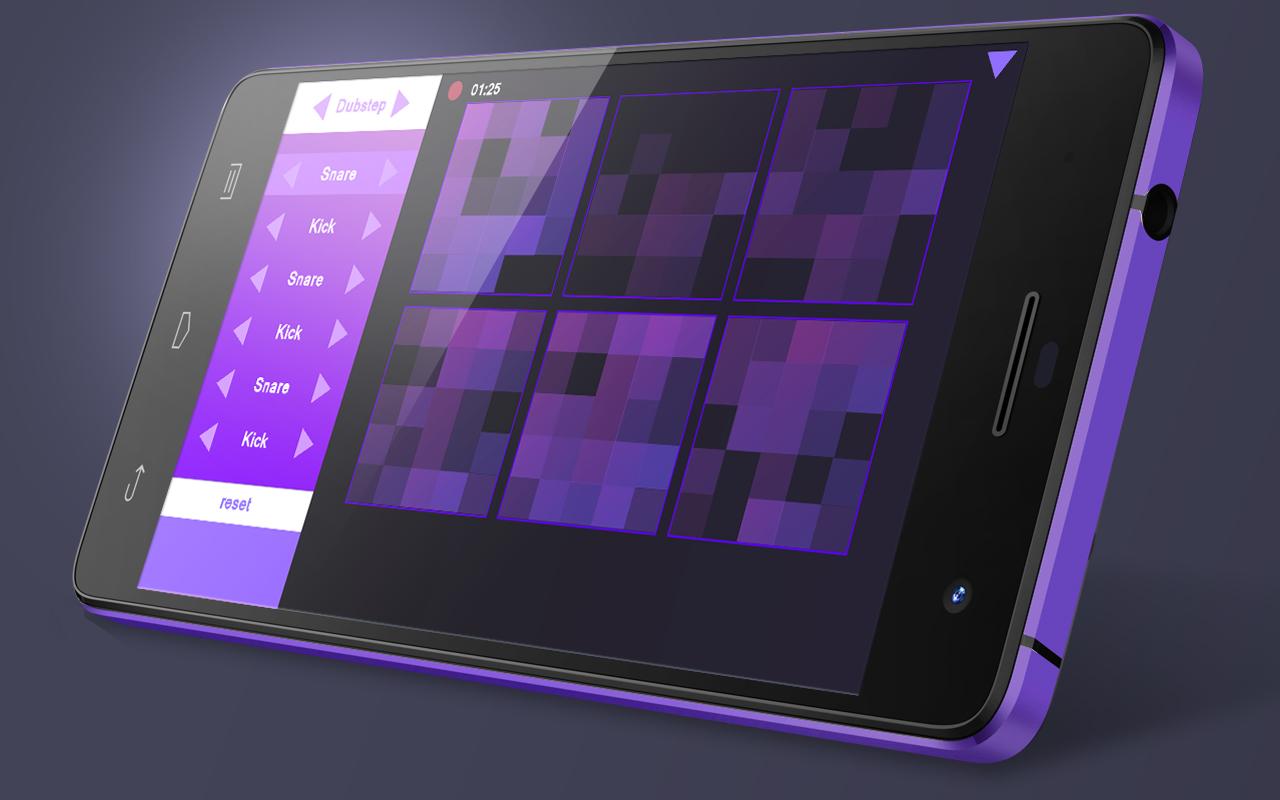 Android application Beat Pads Maker-Dubstep &amp; Trap screenshort