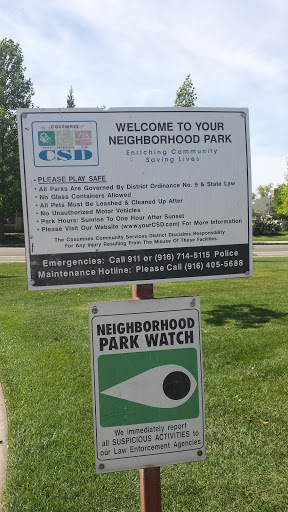 Welcome to your neighborhood park 