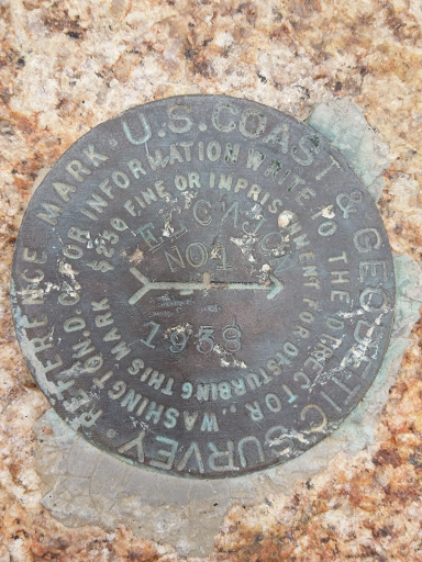 Mt. el Cajon 1938 Summit Benchmark