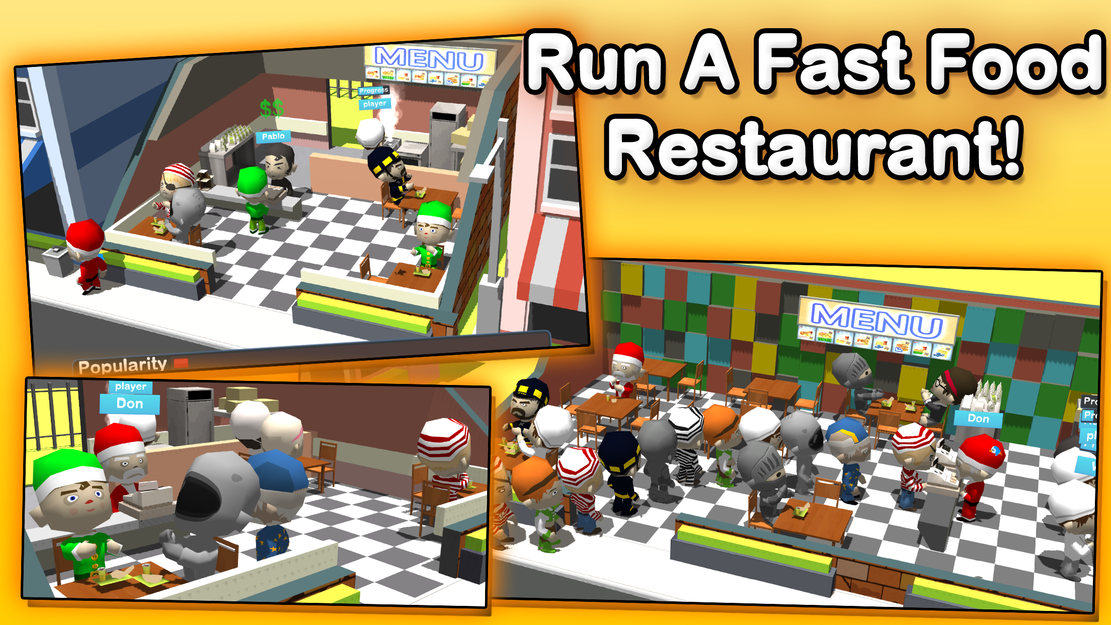Android application Food Tycoon screenshort