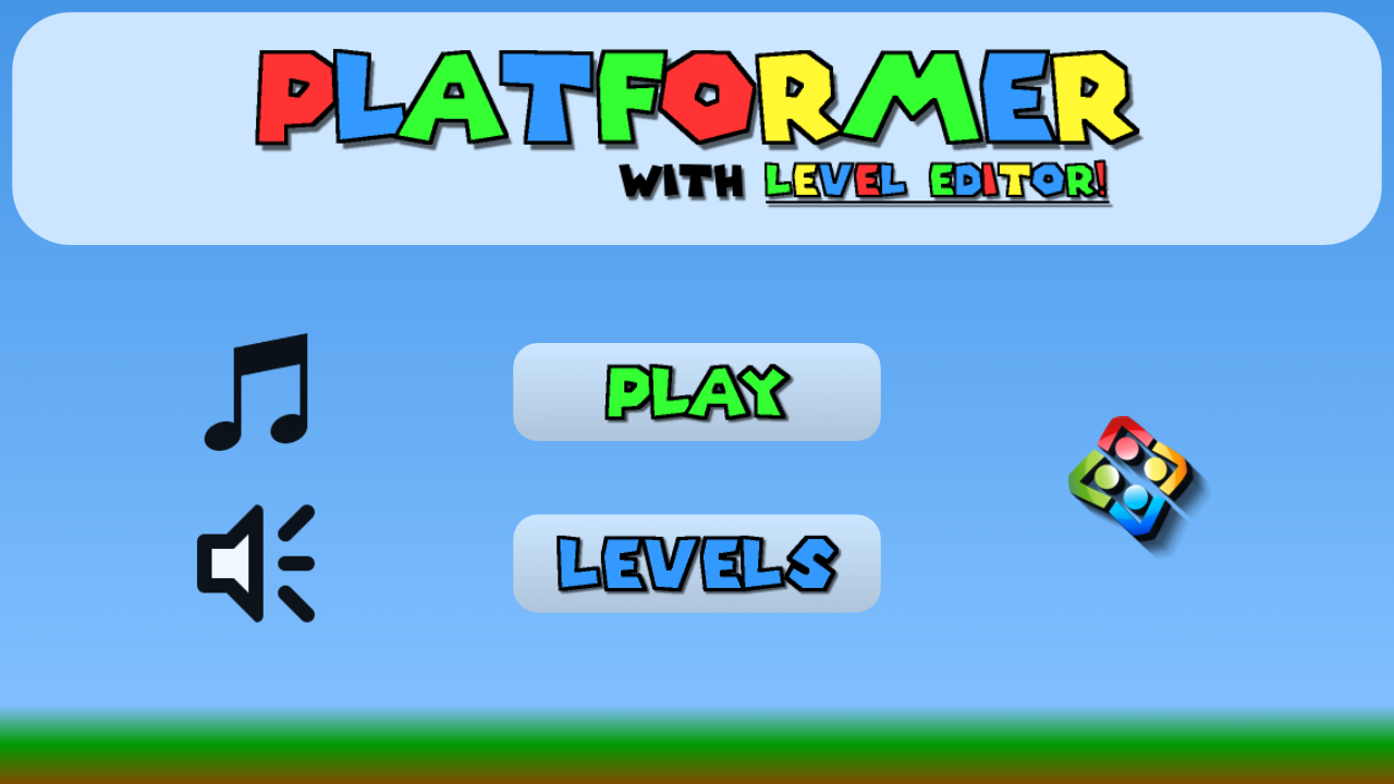 Android application Level Editor for Platformers screenshort
